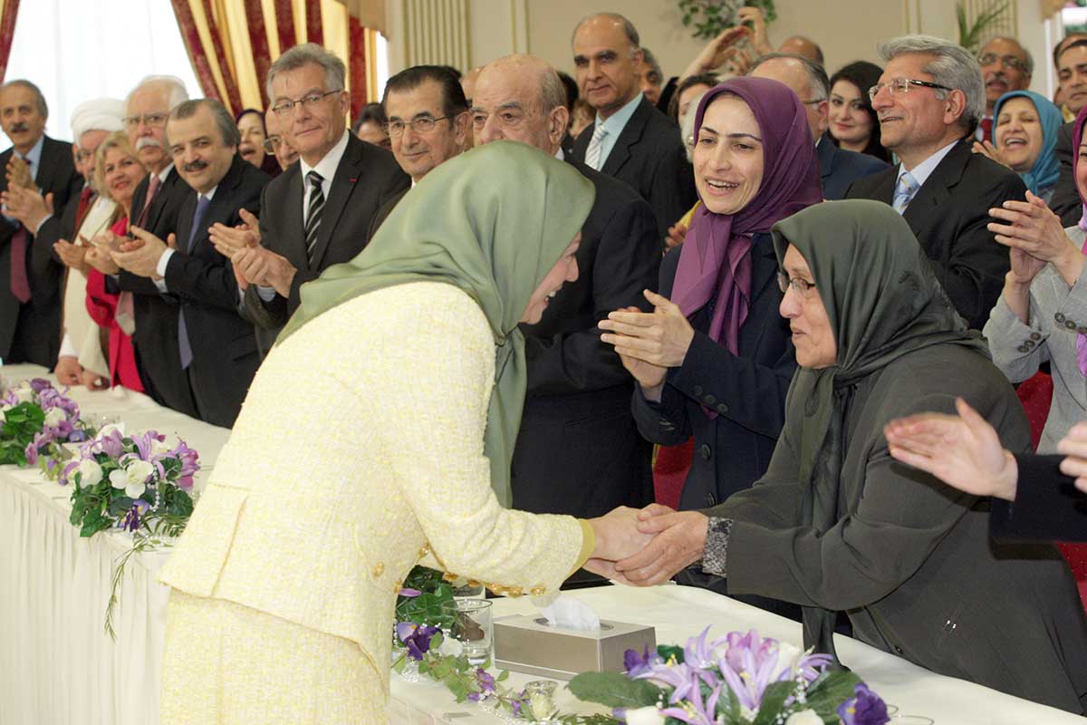 كلمة مريم رجوي في احتفالية نوروز للمقاومة الايرانية