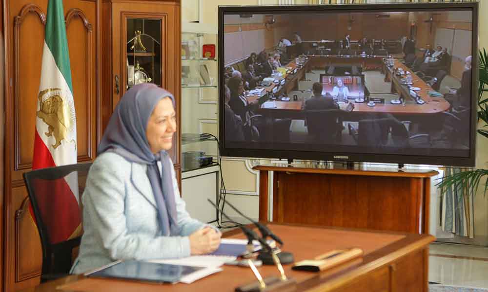 كلمة مريم رجوي أمام اللجنة الفرعية لحقوق الانسان الدولية في البرلمان الكندي
