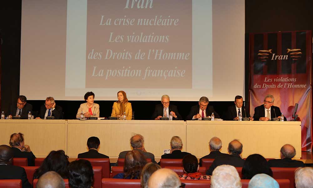 دعم الاحزاب الفرنسية للمقاومة الإيرانية في الجمعية الوطنية الفرنسية