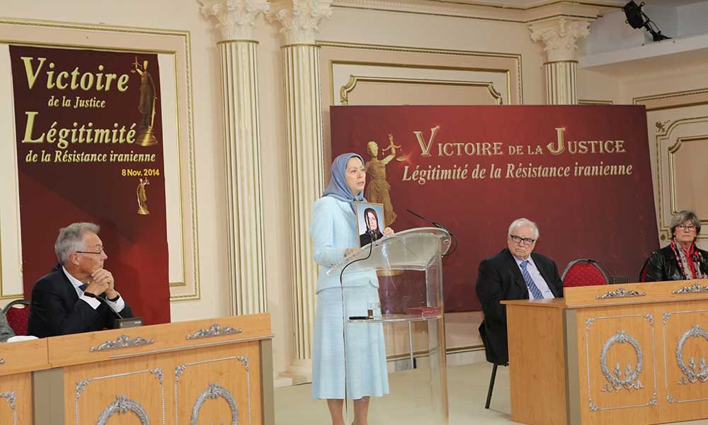 مريم رجوي: أعادت العدالة في فرنسا اعتبارها بعد سنوات طويلة ومرهقة