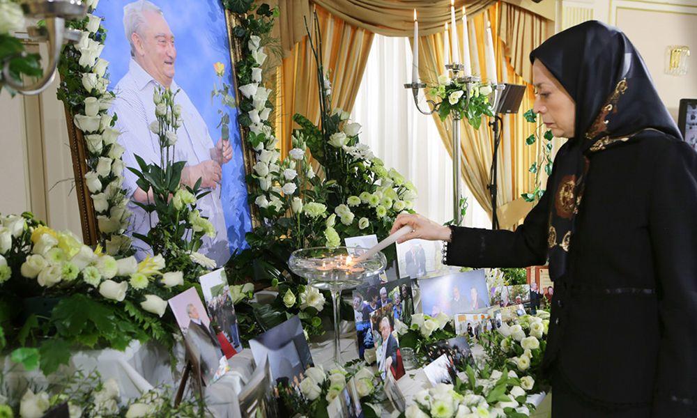 حفل استذكار لفيكتور غلوتا الصديق والمؤيد الكبير للمقاومة الإيرانية