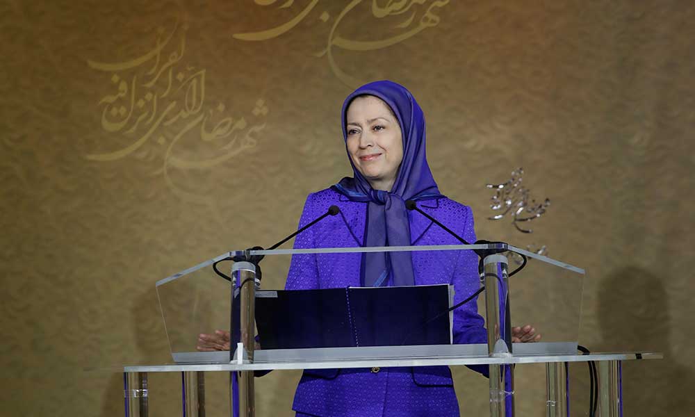 مريم رجوي في أمسية تضامن الأديان ضد التطرف