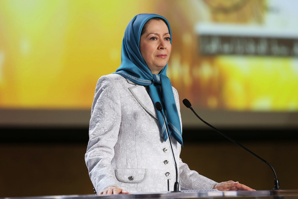 رسالة مريم رجوي إلى المواطنين الأحرار في تظاهرة واشنطن دعما لانتفاضة إيران