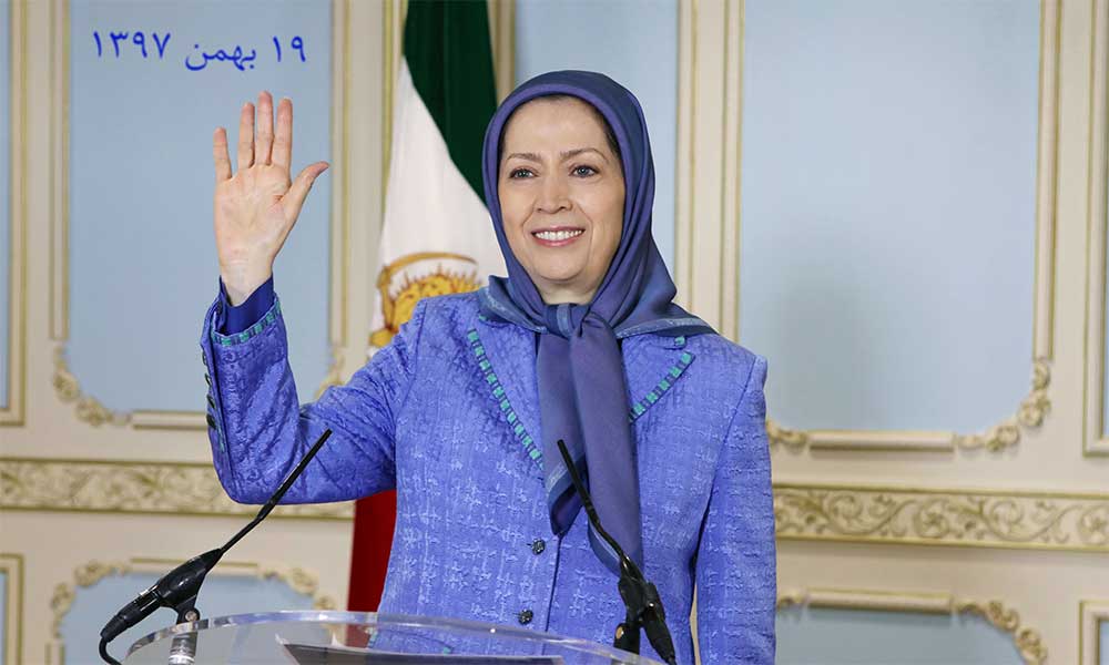 كلمة مريم رجوي خطاباً للمتظاهرين الإيرانيين في باريس: أنتم تمثلون نداء كل إيراني للتحرّر ومن أجل الجمهورية والديمقراطية وإسقاط حكم الملالي