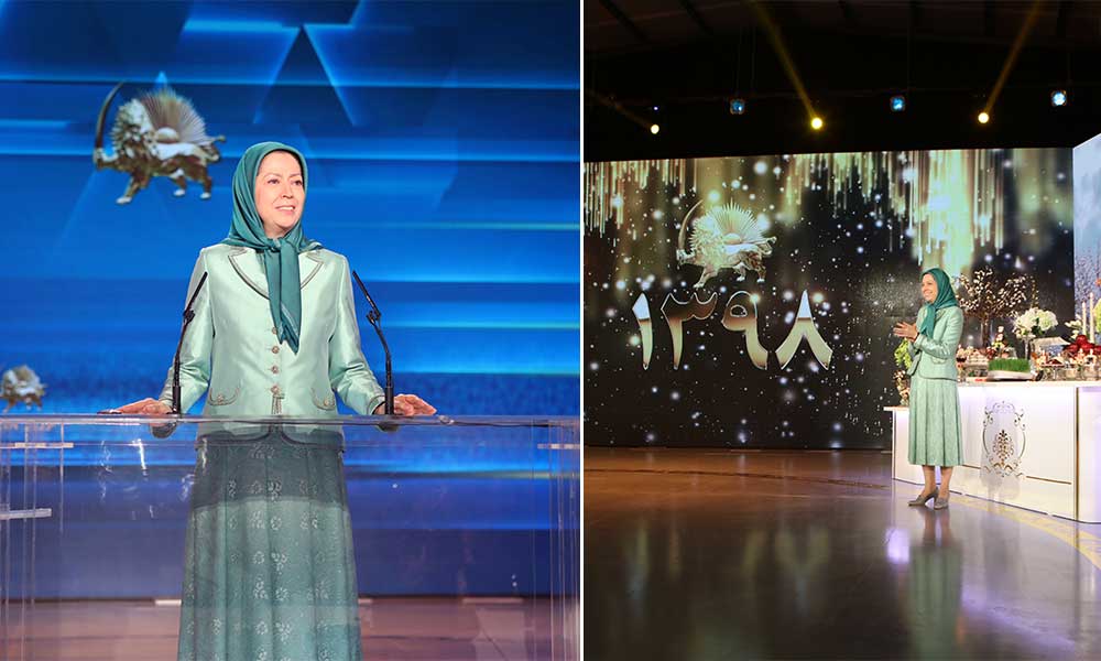 نوروز الثورة والحرية- كلمة مريم رجوي بمناسبة النوروز وبداية العام الإيراني الجديد (1398)-21 مارس 2019