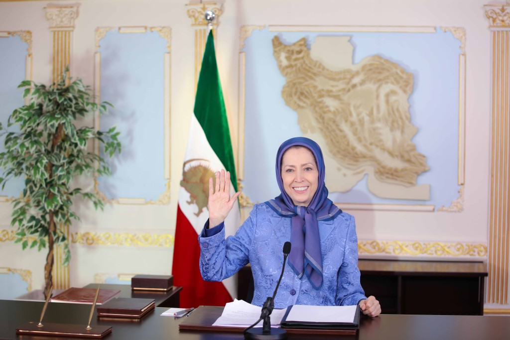 مريم رجوي: مناداة العالم لمساعدة المنتفضین في إيران