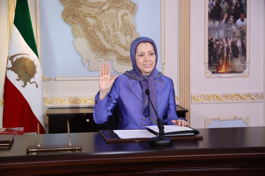 رسالة إلى اجتماع في الكونغرس الأمريكي لدعم الانتفاضة من أجل جمهورية ديمقراطية في إيران