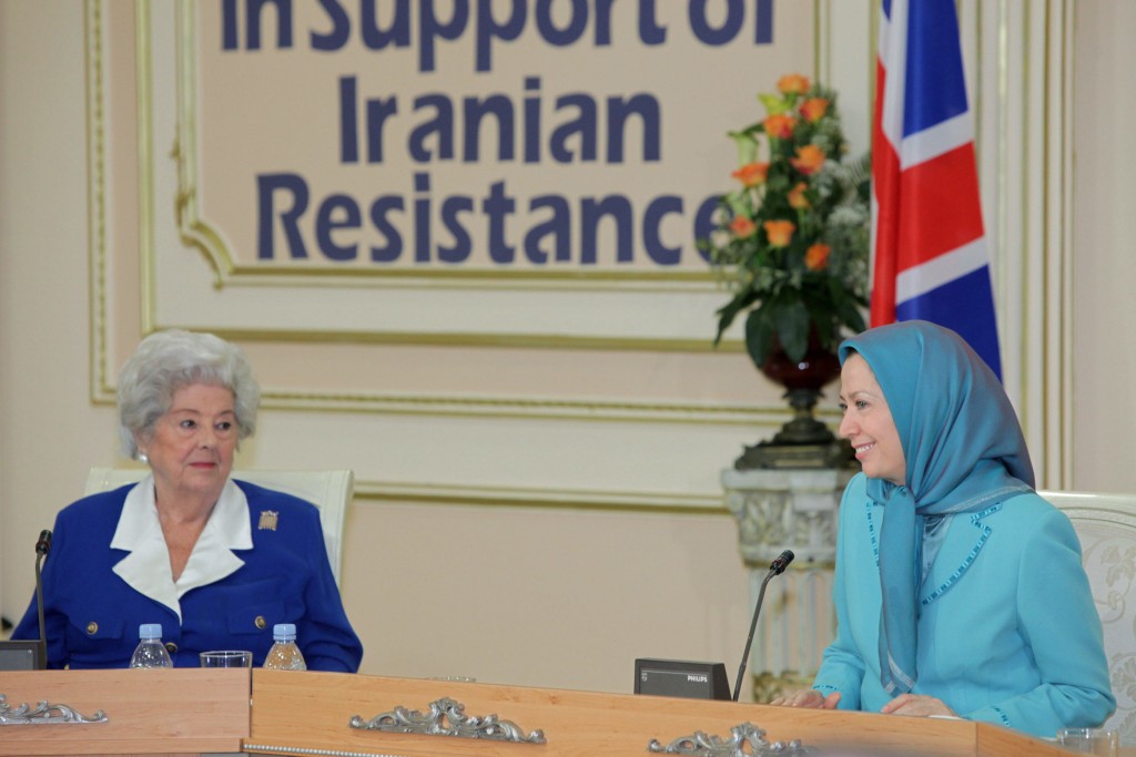 مريم رجوي: البارونة بوثرويد صديقة كبيرة للشعب الإيراني والمقاومة الإيرانية، ستبقى دومًا في ذاكرة بلدنا