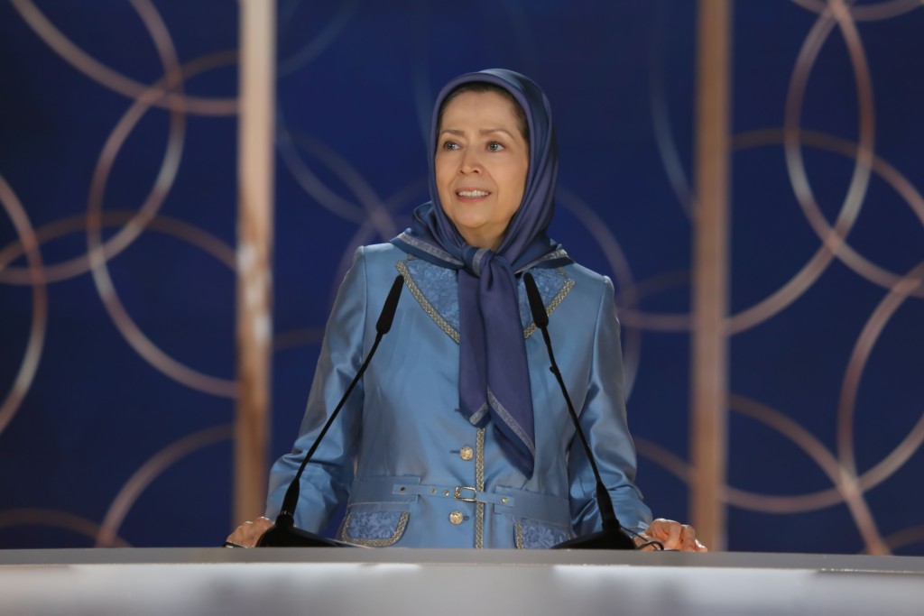 مريم رجوي: الشعب الإيراني عازم عقده على إسقاط النظام ولا شيء يستطيع منع ذلك