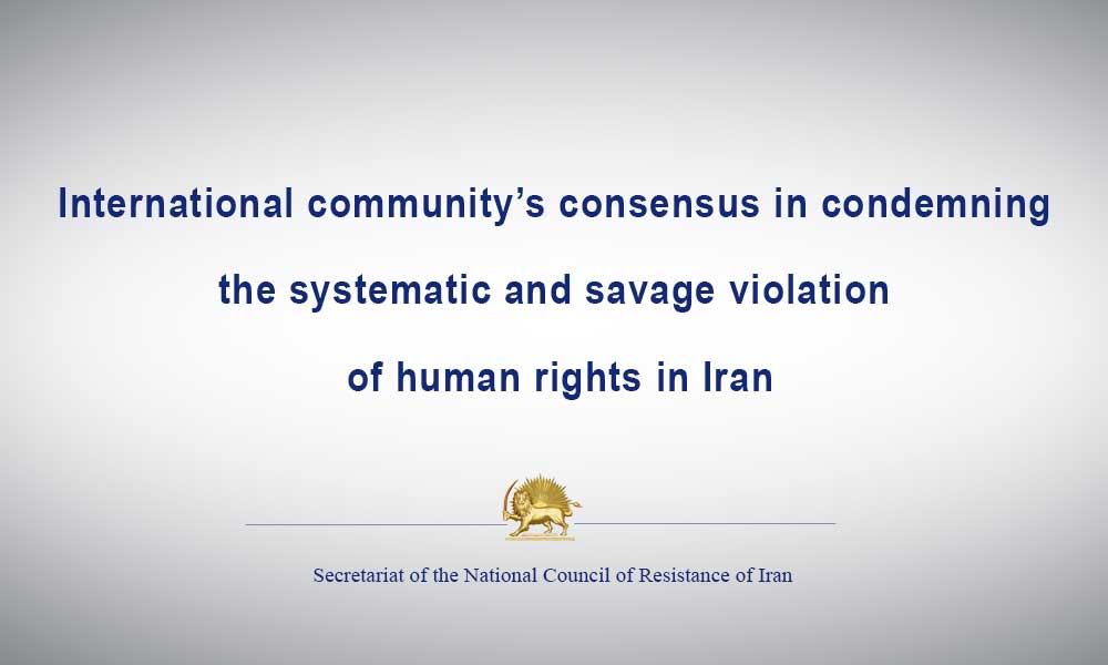 International community condemn violation of human rights in Iran