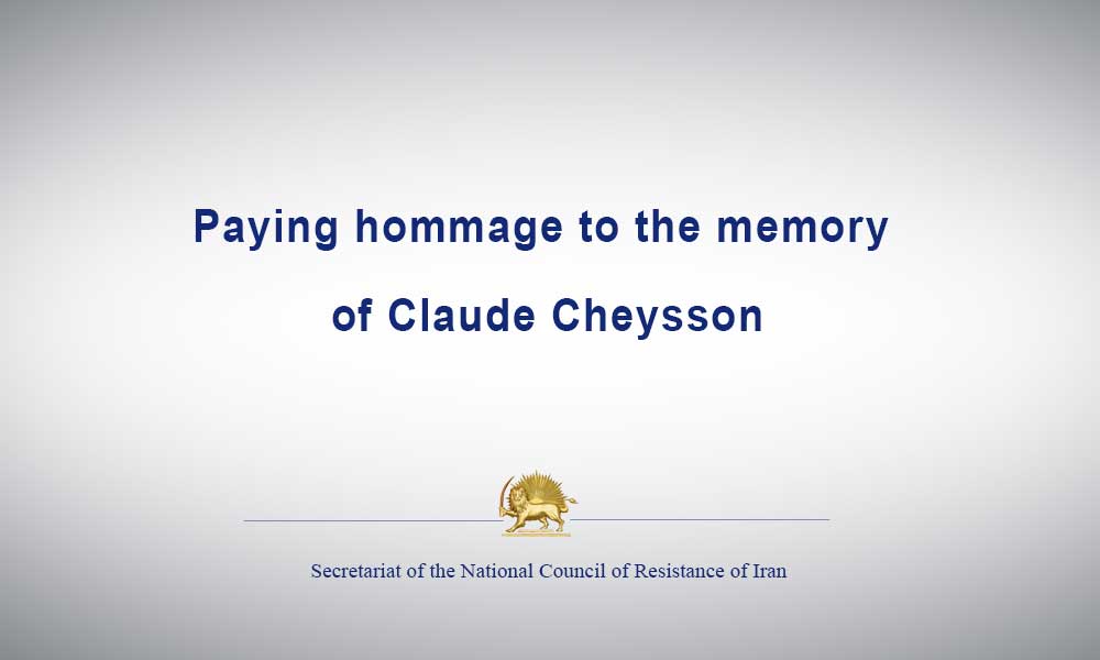 Paying hommage to the memory of Claude Cheysson