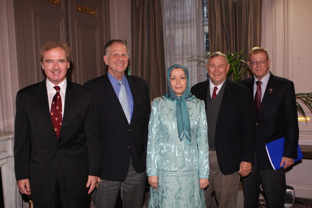 Meeting with U.S. congressional delegation at Paris