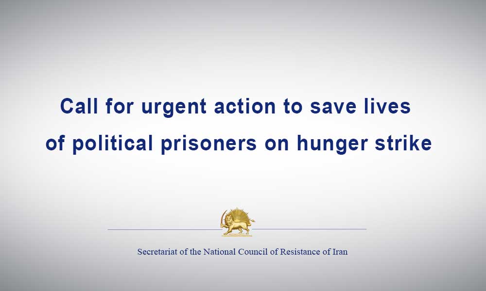 Call for urgent action to save lives of political prisoners on hunger strike