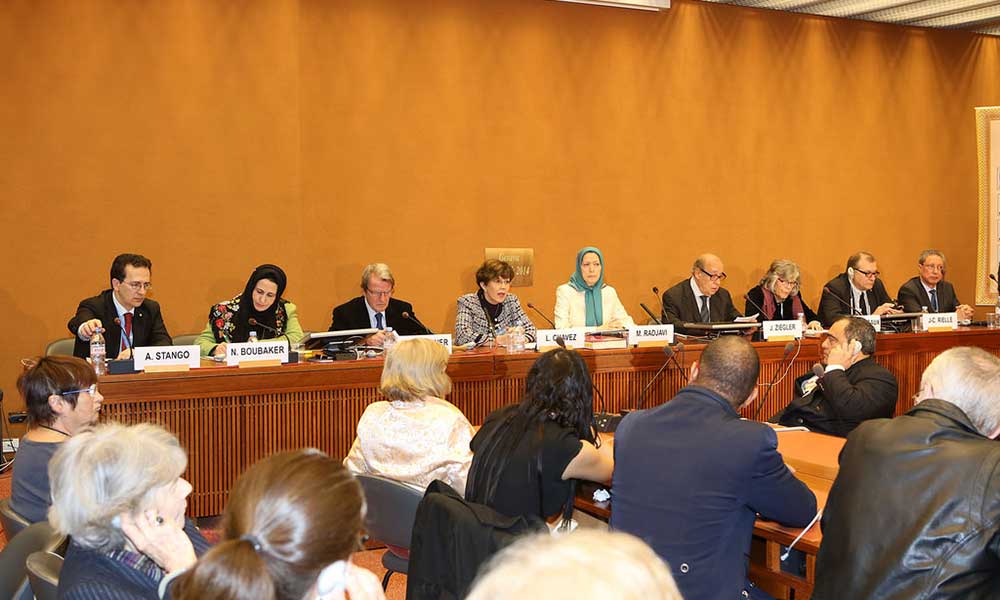 International meeting in Geneva – warning on condition of human rights in Iran and threat of massacre in Camp Liberty