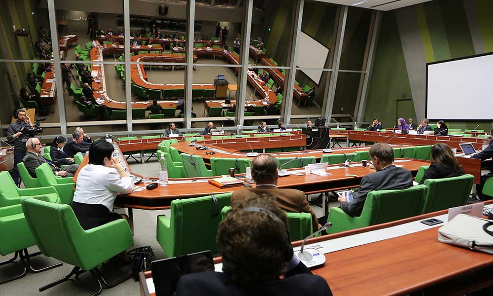 Maryam Rajavi at the hearing of ALD group session in the Council of Europe