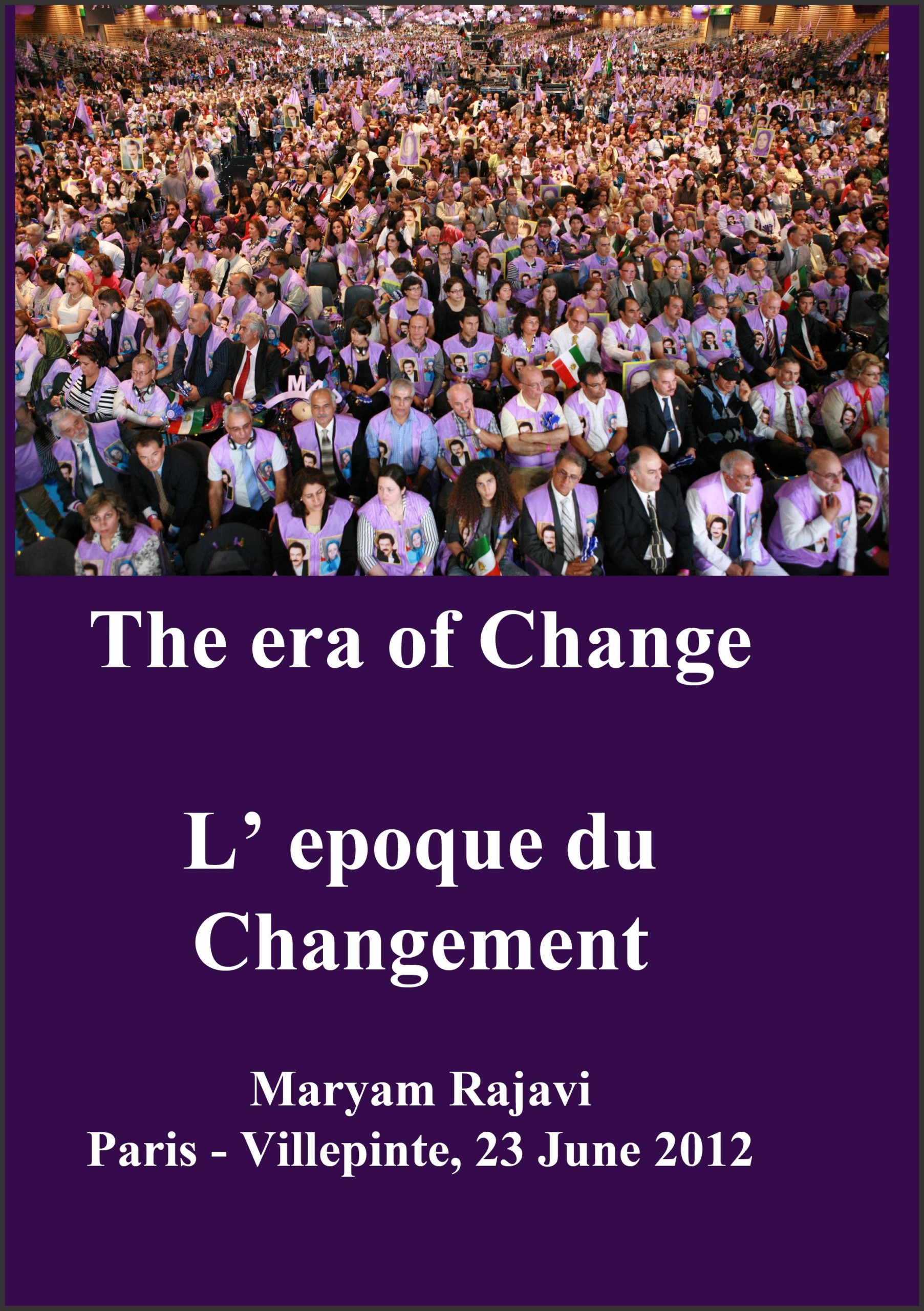 cover Maryam rajavi the era of change 1