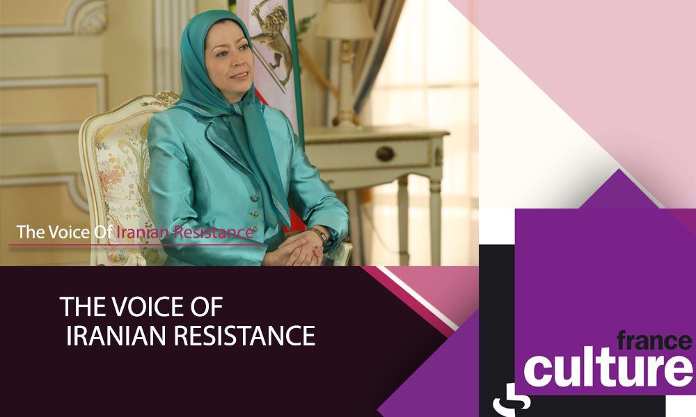 France Culture Radio interviews Maryam Rajavi: The voice of Iranian Resistance