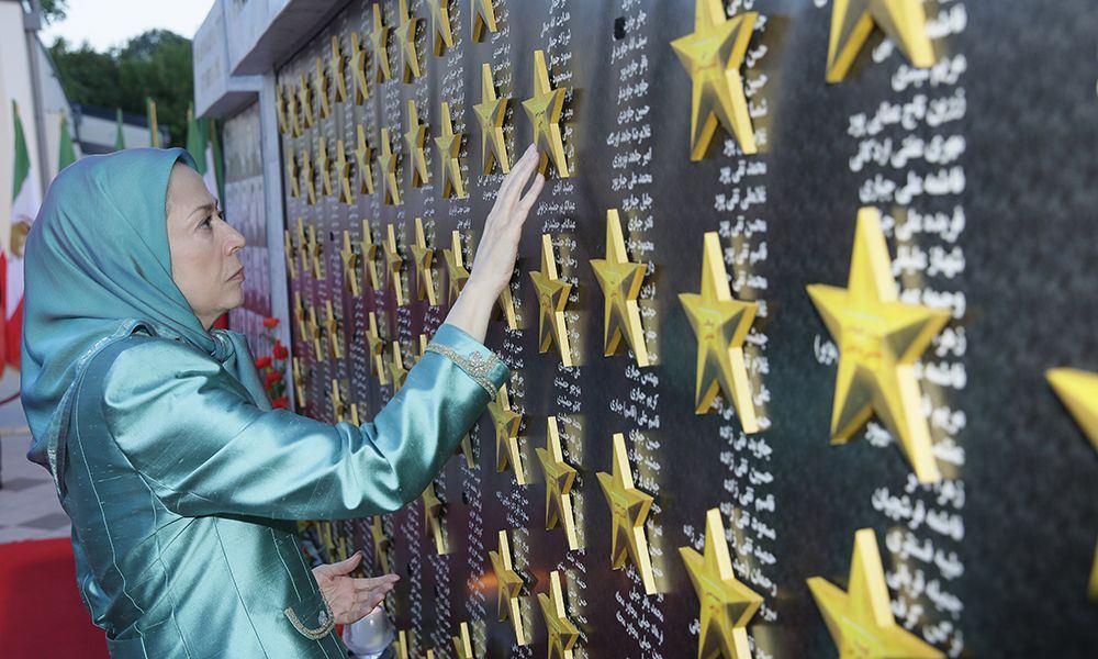 Paying homage to those who sacrificed their lives for freedom in Iran