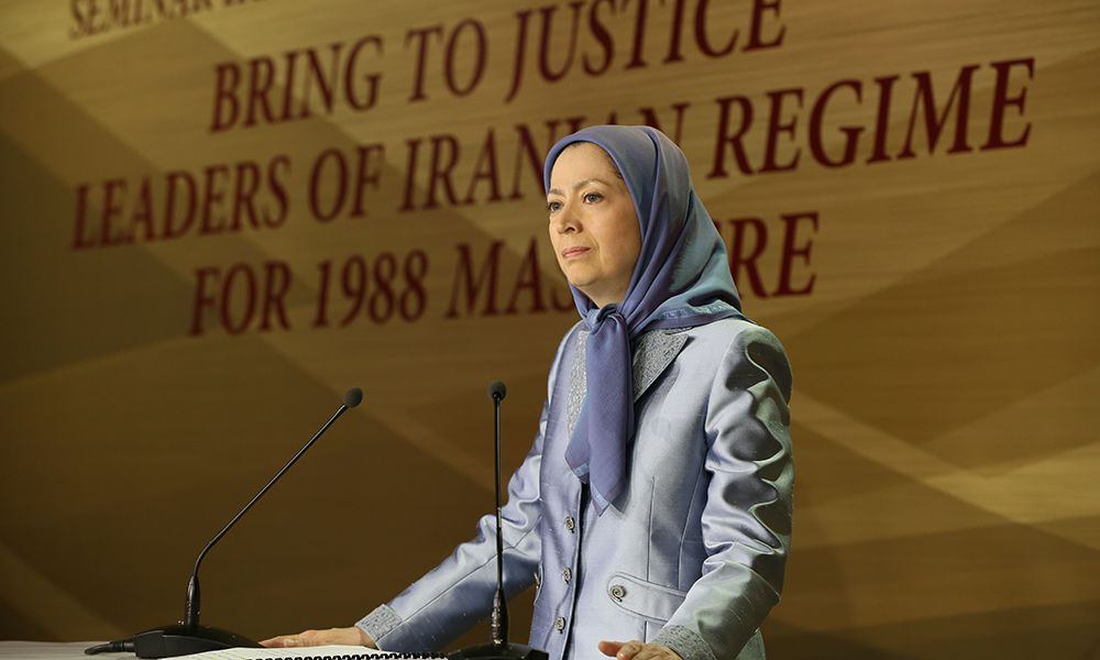 Maryam Rajavi: Iranian regime’s leaders must be prosecuted for the 1988 massacre- Speech at the seminar of Iranian communities in Europe- September 3, 2016