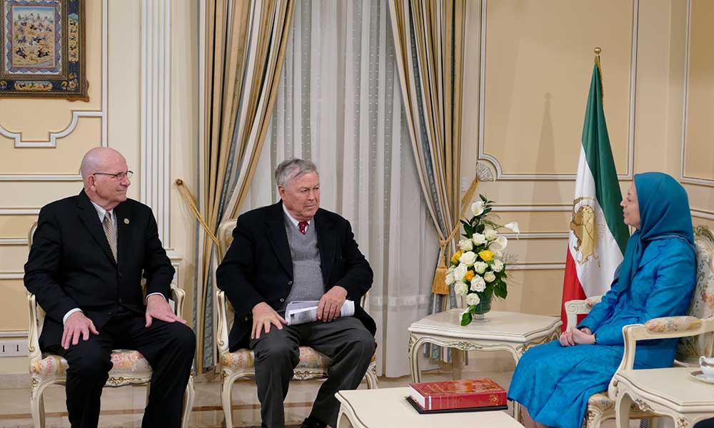 Senior U.S. Lawmakers meet Maryam Rajavi