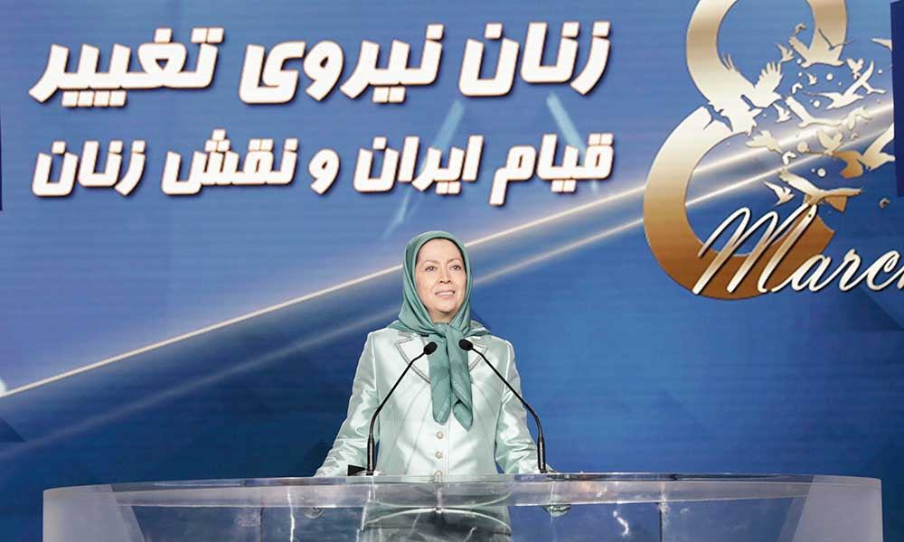 Iranian women’s responsibility in regime change- Speech by Maryam Rajavi on International Women’s Day- Paris – February 17, 2018