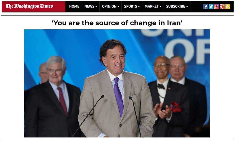 ‘You are the source of change in Iran’