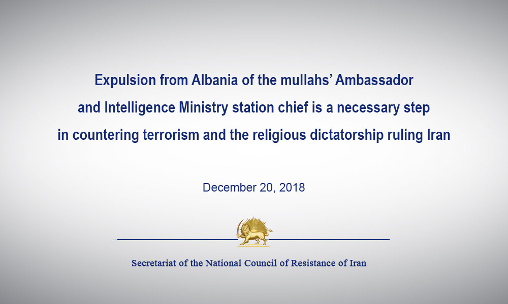 Expulsion from Albania of the mullahs’ Ambassador