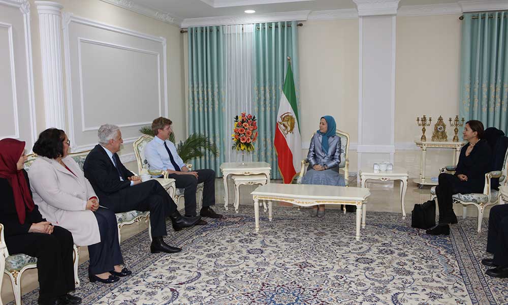 Maryam Rajavi meets with Pandeli Majko, Patrick Kennedy, Ingrid Betancourt in Albania