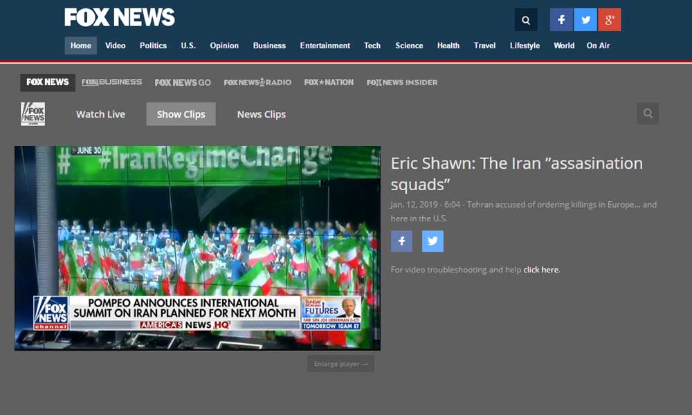 FOX NEWS: The Iran ”assasination squads”