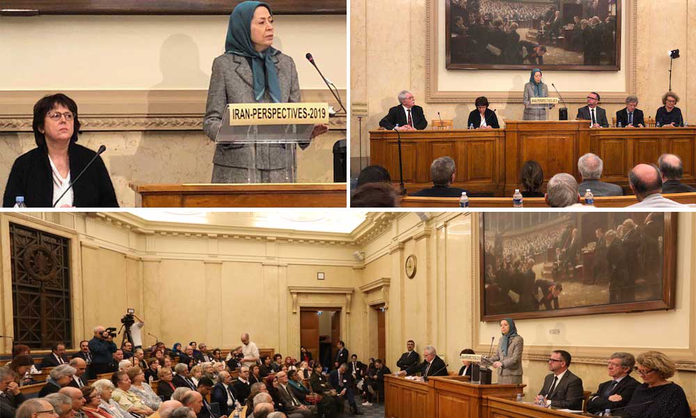 Conference at the National Assembly of France Maryam Rajavi’s speech