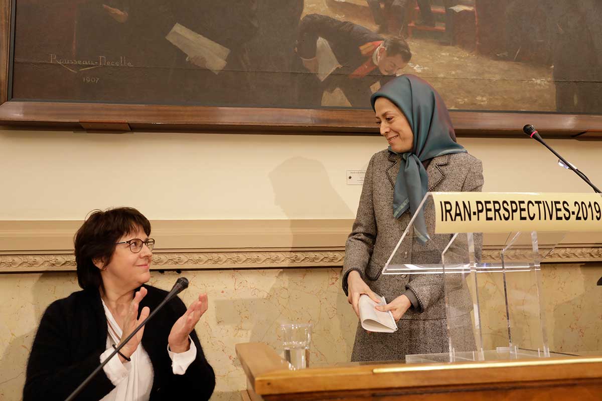 Conference at the National Assembly of France Maryam Rajavi’s speech