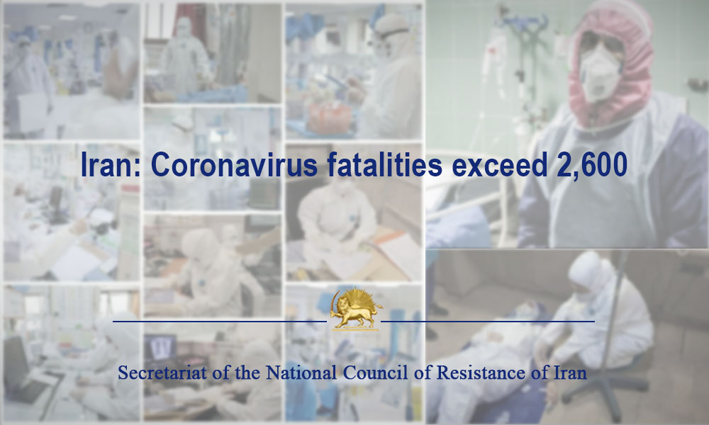 Iran: Coronavirus fatalities exceed 2,600