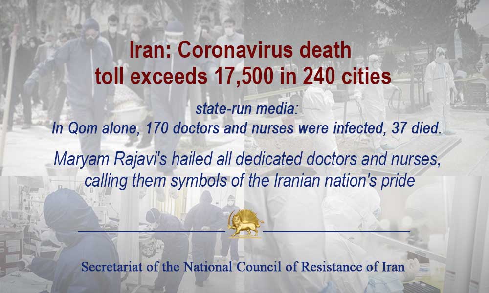 Iran: Coronavirus death toll exceeds 17,500 in 240 cities