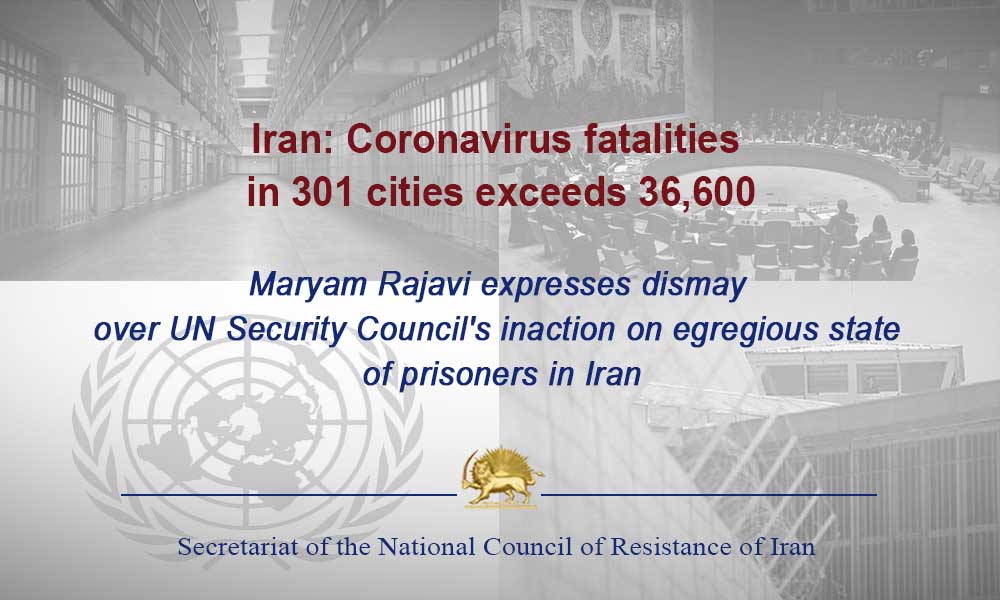 Iran: Coronavirus fatalities in 301 cities exceeds 36,600