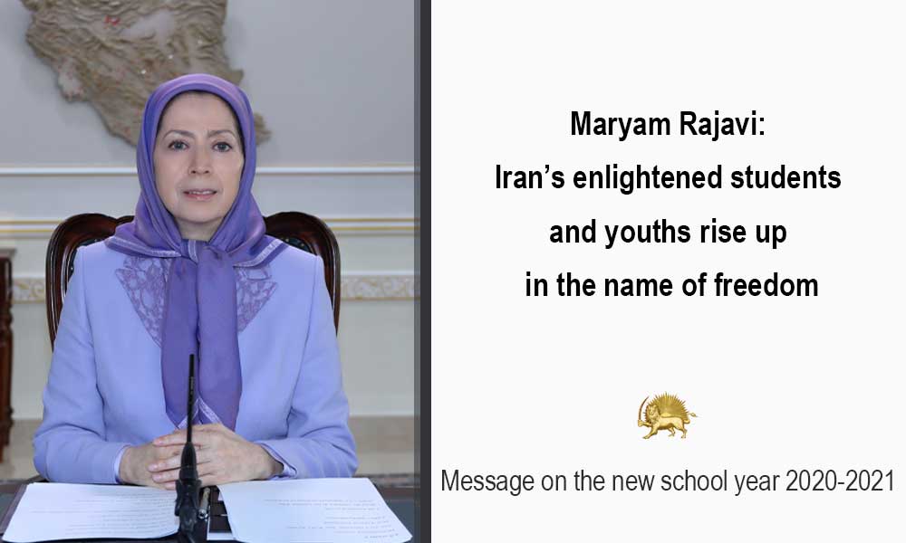 Maryam Rajavi: Iran’s enlightened students and youths rise up in the name of freedom