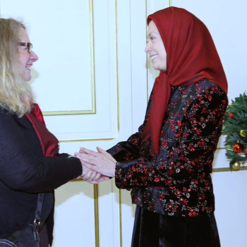 Gathering of sympathizers of the Iranian resistance in France - Auvers-sur-Oise 12 January 2014