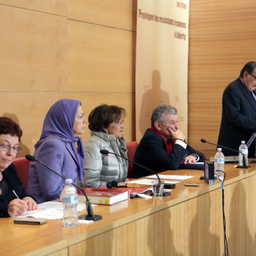 Maryam Rajavi, Senate of France- 21 January 2014