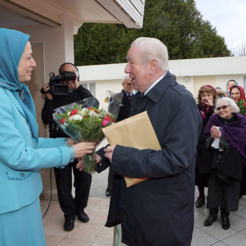 Maryam Rajavi, Meeting with British delegation- Auvers sur Oise- 27 January 2014
