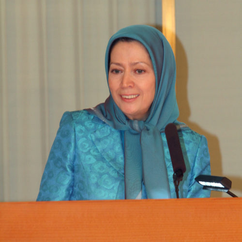 Maryam Rajavi at the Noble Peace Institute, Oslo, Norway – 24 February 2014