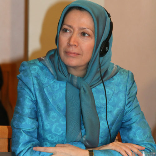 Maryam Rajavi at the Noble Peace Institute, Oslo, Norway – 24 February 2014