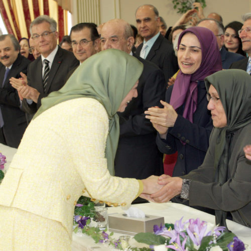 Maryam Rajavi, Nowrouz Iranian New Year's celebration at Auvers-sur-Oise, France- March 21, 2014