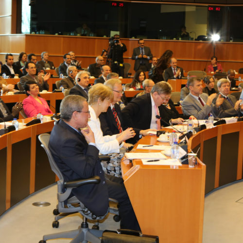 Maryam Rajavi, European Parliament, 9 April 2014