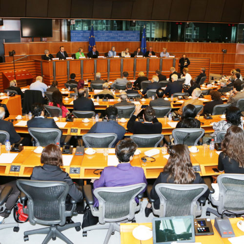 Maryam Rajavi, European Parliament, 9 April 2014