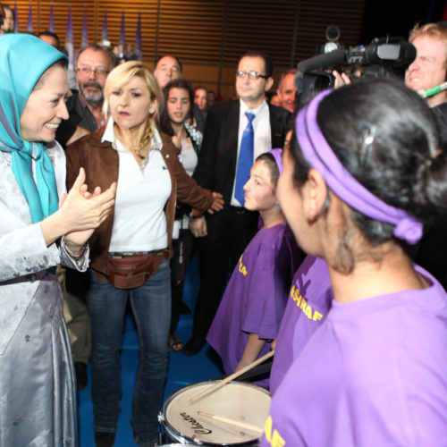 Maryam Rajavi, Villepinte- June 23, 2012