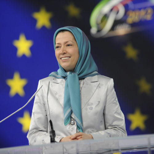 Maryam Rajavi, Villepinte- June 23, 2012