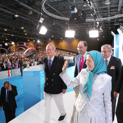 Maryam Rajavi, Villepinte- June 23, 2012