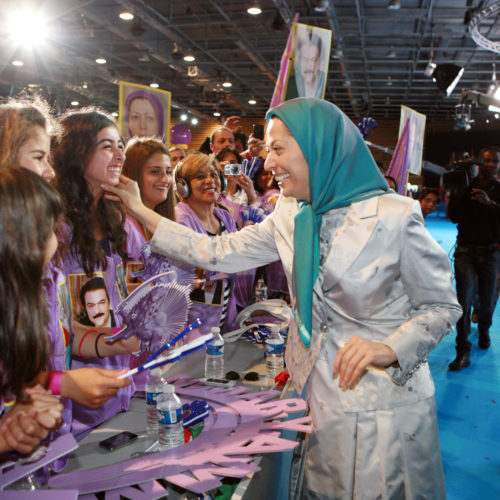 Maryam Rajavi, Villepinte- June 23, 2012