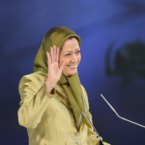 Maryam Rajavi in the gathering at Villepinte- June 22,2013