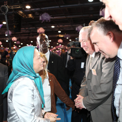 Maryam Rajavi, Villepinte- June 23, 2012