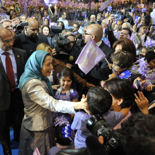 Maryam Rajavi, Villepinte- June 23, 2012